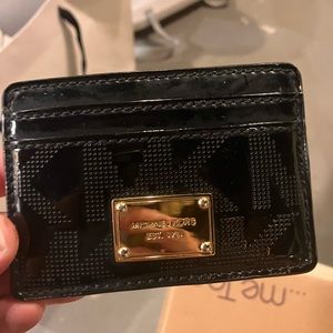 Michael Kors black card holder